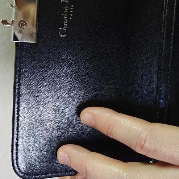 Miss Dior Black Quilted Bag with Silver Tone Hardware - Picture 13 of 16